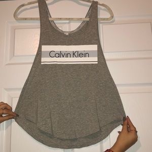 Calvin Klein racerback tank top